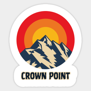 Crown Point Sticker